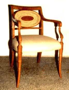 Silla Sheraton con esterillado Sol o Araña